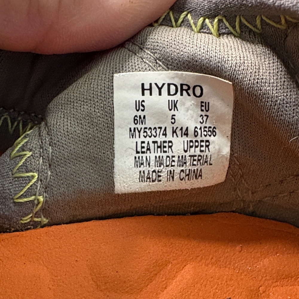 MERRELL HYDRO Sandals Youth Size 6 Waterproof Hiking Outdoor Shoe Closed Sandal - Picture 5 of 9